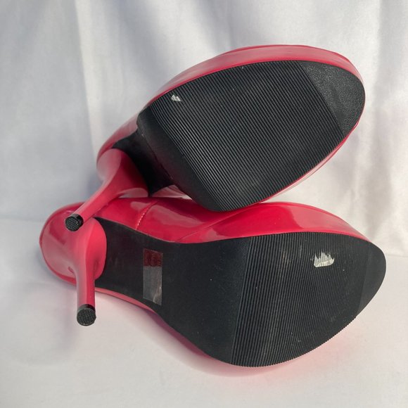 NEW Charlotte Russe Platform High Heel Shoes Size 6 Pretty Pink - Picture 8 of 8